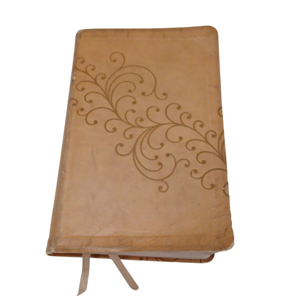 2006 NKJV The Holy Bible Large Print Personal Size Reference Leather Tabs Ribbon